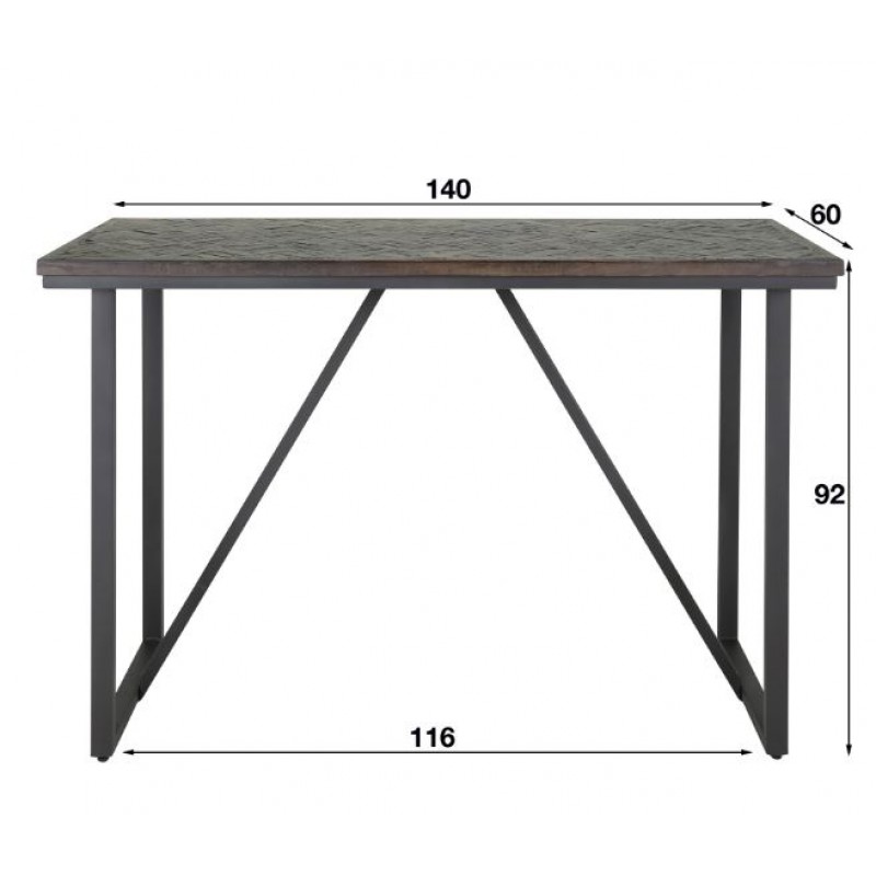 ZI Vine Bar Table Teca